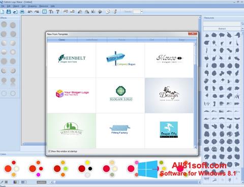 Petikan skrin Sothink Logo Maker untuk Windows 8.1