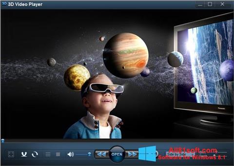 Petikan skrin 3D Video Player untuk Windows 8.1