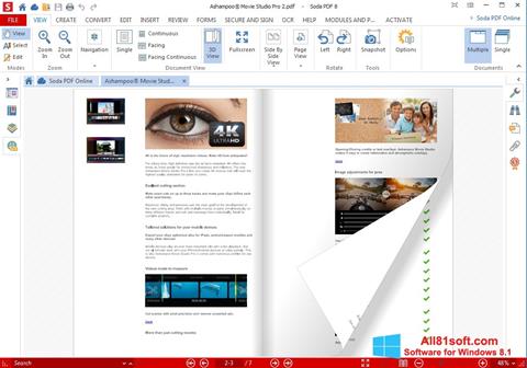 Petikan skrin Soda PDF untuk Windows 8.1