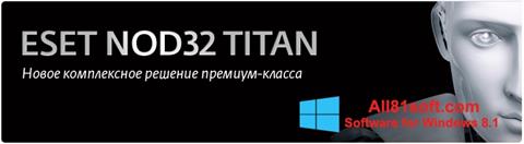 Petikan skrin ESET NOD32 Titan untuk Windows 8.1