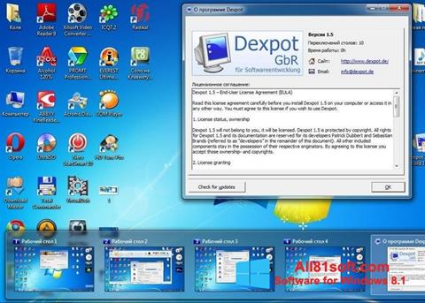 Petikan skrin Dexpot untuk Windows 8.1