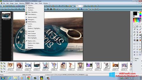 Petikan skrin PhotoFiltre Studio X untuk Windows 8.1