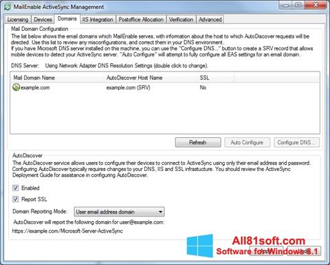 Petikan skrin Microsoft ActiveSync untuk Windows 8.1